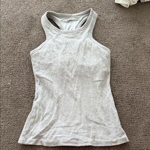 ALO Yoga Light Gray Women's Tank Top